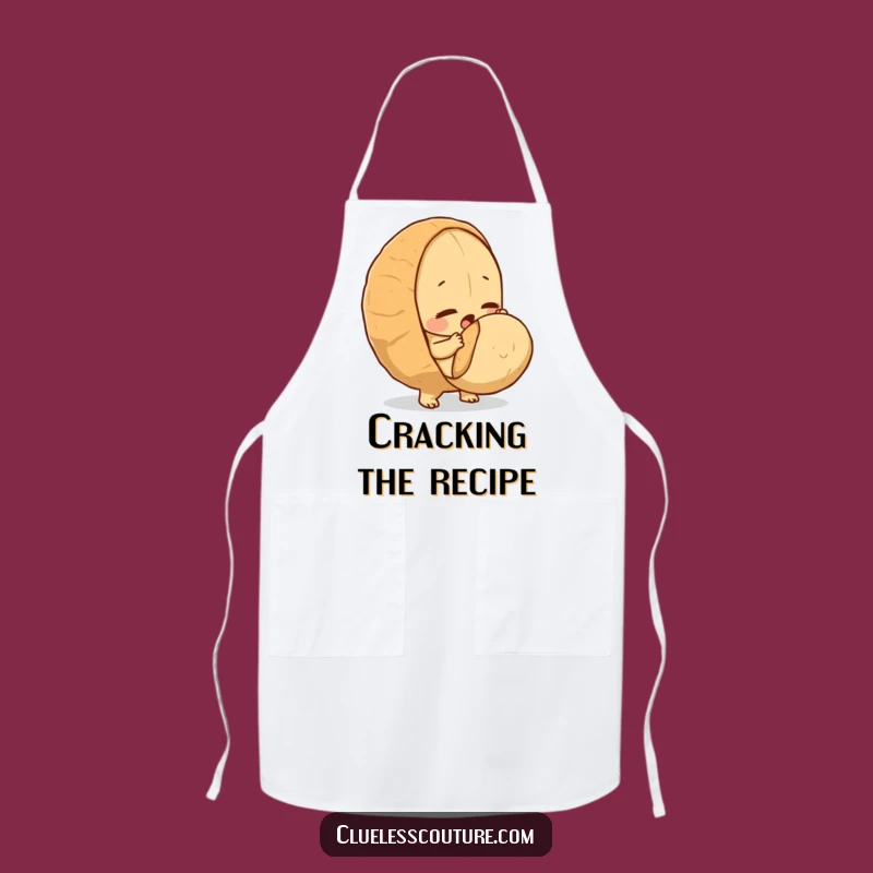 Funny Determined Peanut Apron - Hilarious Kitchen Challenge Wear Gift