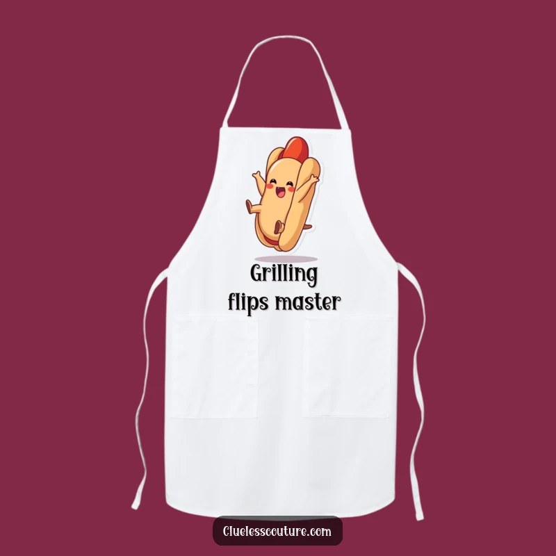 Funny Hot Dog Cartwheel Apron A Joyful Kitchen Gift