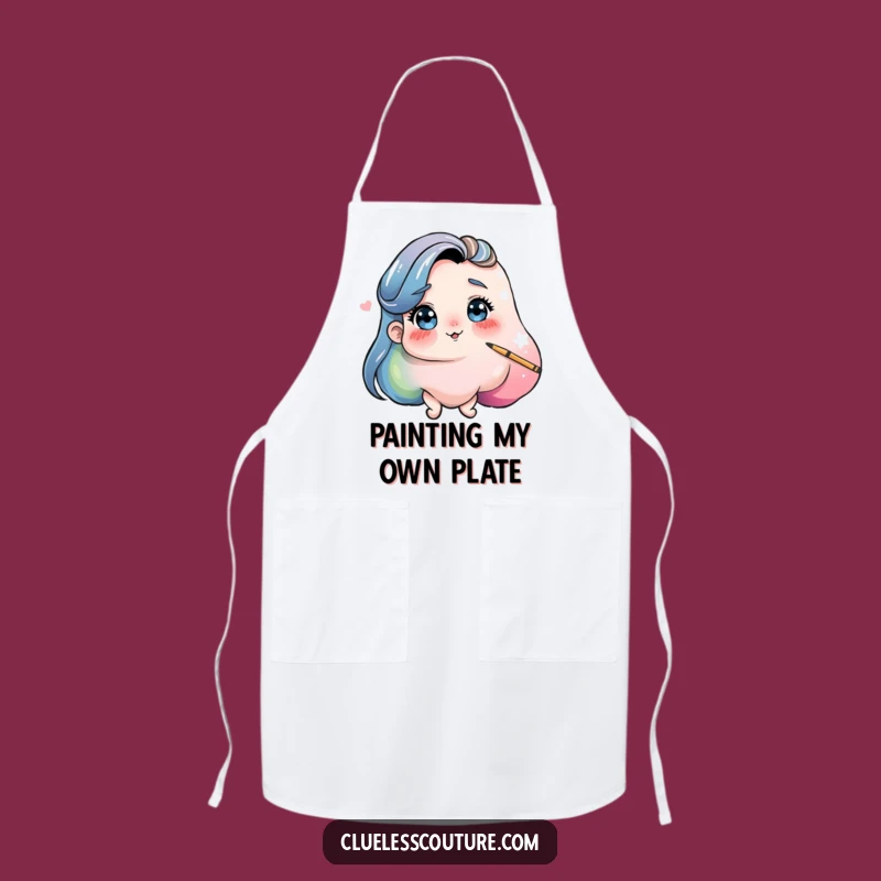 Funny Paint Blob Apron: Create Art Without the Mess