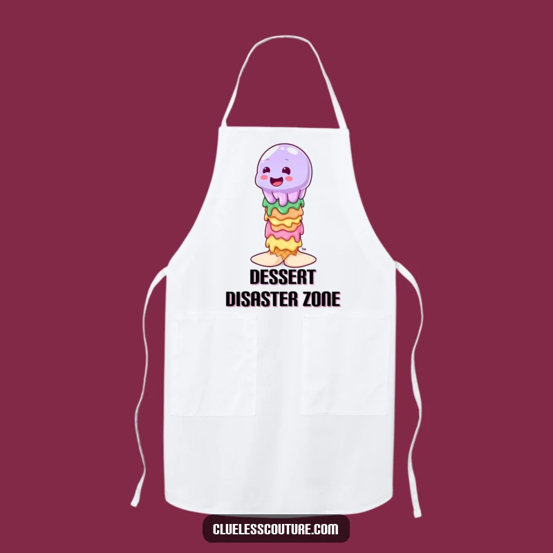 Funny Wobbly Jelly Ice Cream Apron: Kitchen Sweetness, Hilarious Funny Gift