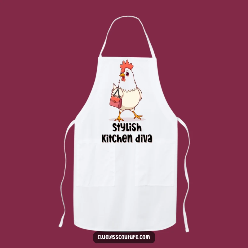 Funny Fashion Chicken Handbag Apron: Cook with Confident Poultry Style