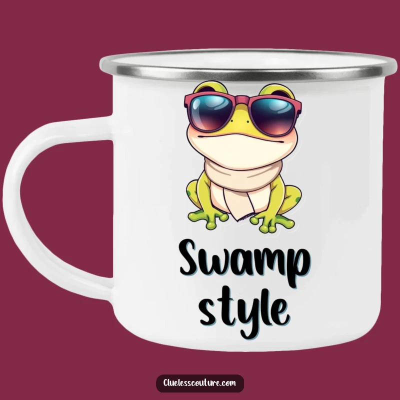 Funny Fashion Frog Camping Mug: Durable and Cool Amphibian Drinkware