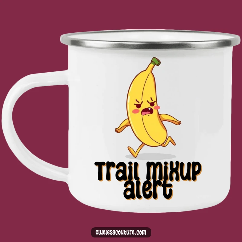 Funny Banana Campfire Mug - Hilarious Outdoor Character Adventure