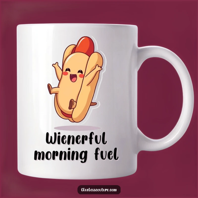 Funny Hot Dog Cartwheel Mug A Joyful Foodie Gift Idea