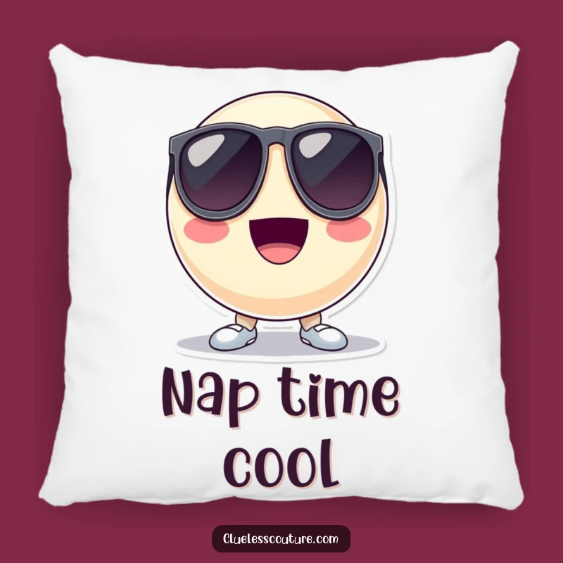 Funny Cool Ball Pillow: Relax with This Oversized Sunglasses Design