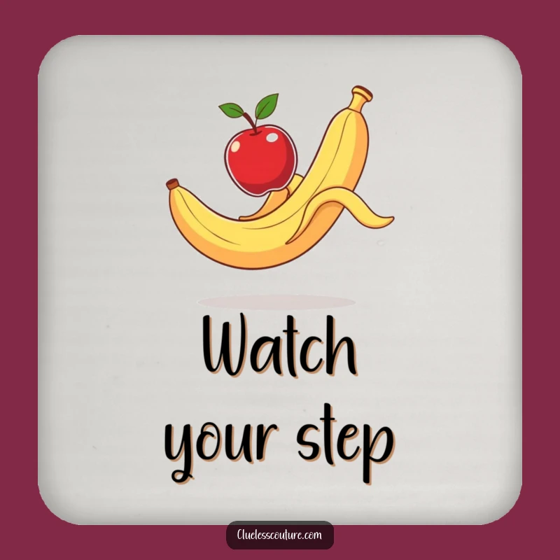 Funny Banana Peel Coaster: Hilarious Protection for Your Furniture