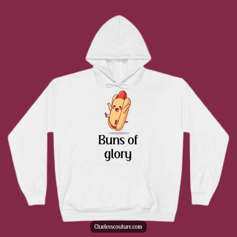 Funny Hot Dog Cartwheel Hoodie A Cozy and Playful Gift