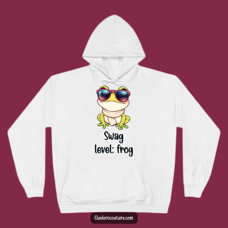 Funny Fashion Frog Hoodie: Cozy and Cool Amphibian Sweatshirt Gift