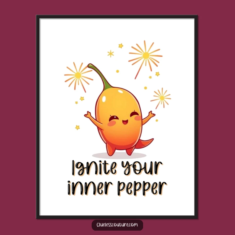 Free Printable Chili Pepper Fireworks Fiesta Wall Art - Vibrant DIY Decor