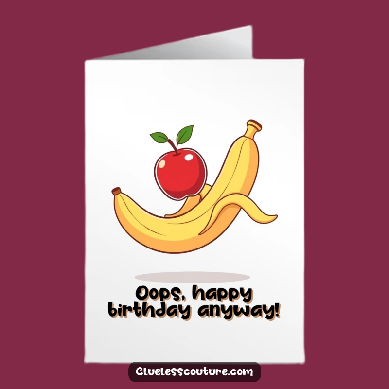 Free Printable Banana Slip Birthday Card: Hilarious DIY Downloadable Gift for Instant Laughs