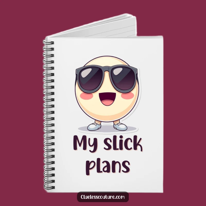 Funny Cool Ball Notebook: Jot Down Ideas with Oversized Sunglasses