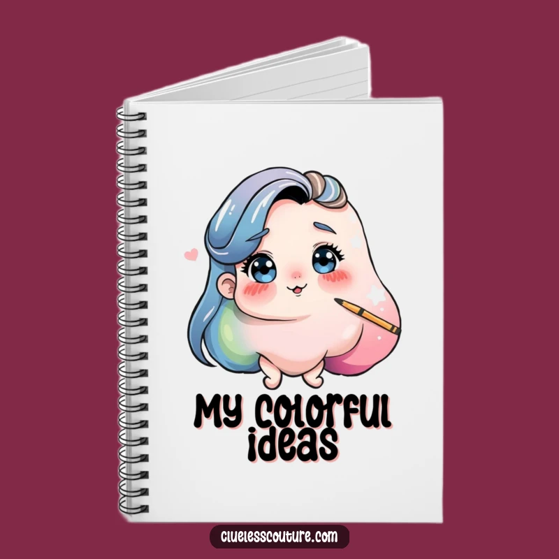 Funny Paint Blob Notebook: Capture Your Artistic Ideas