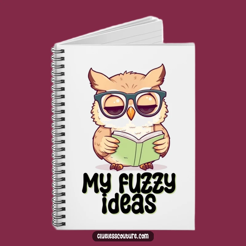 Funny Owl Glasses Notebook A Hilarious Journal Gift