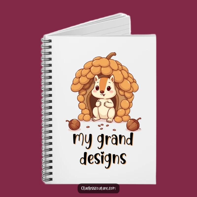 Funny Squirrel House Notebook: Hilarious Journal for Builders!