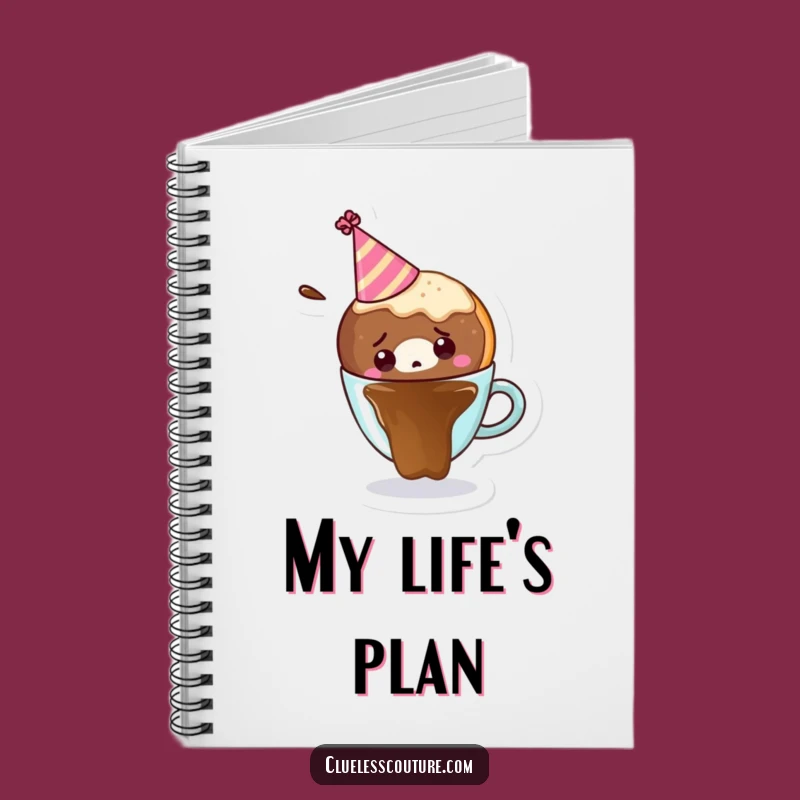 Funny Donut Coffee Notebook: Jot Down Ideas with Sweet Flair