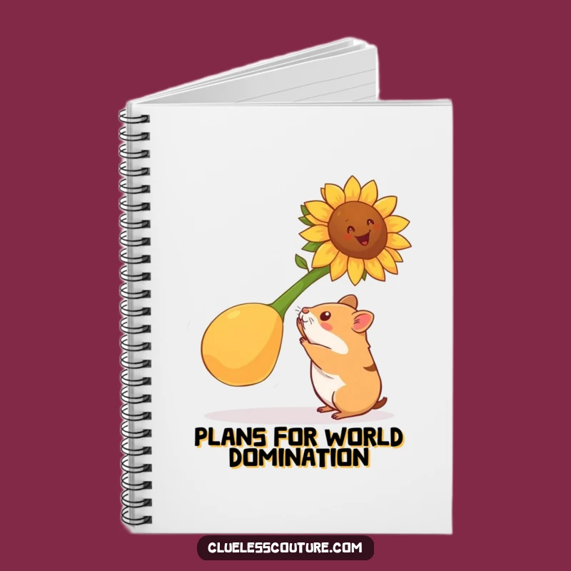 Funny Hamster Strength Notebook: Jot Down Your Goals, Hilarious Motivational Gift