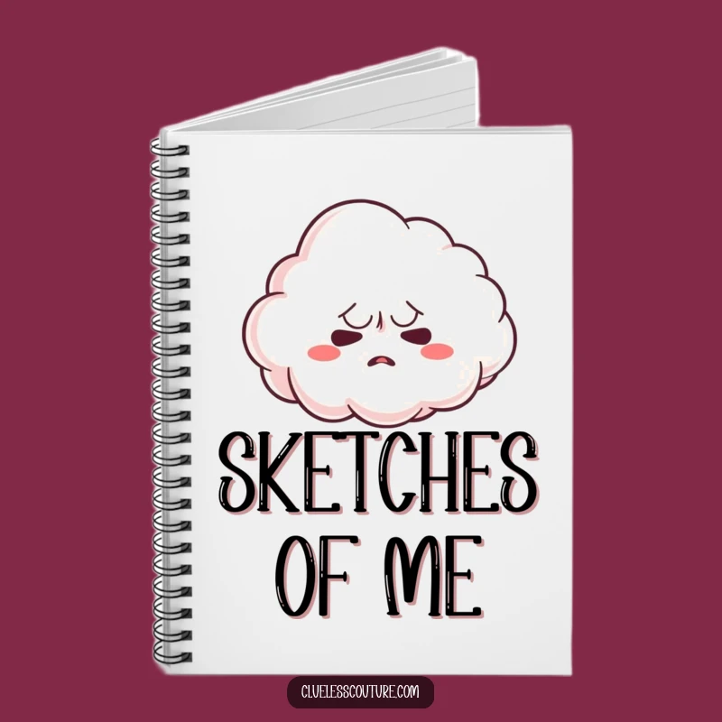 Funny Nervous Cloud Notebook: Hilarious Journal for Anxious Thoughts