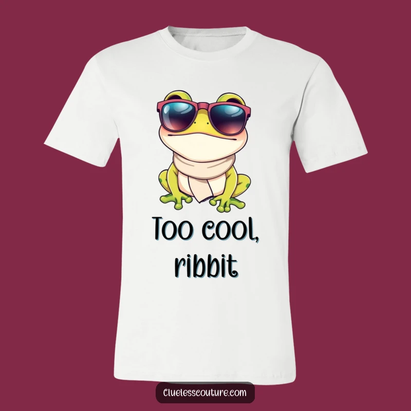 Funny Fashion Frog T-Shirt: Cool Amphibian Tee for a Stylish Look
