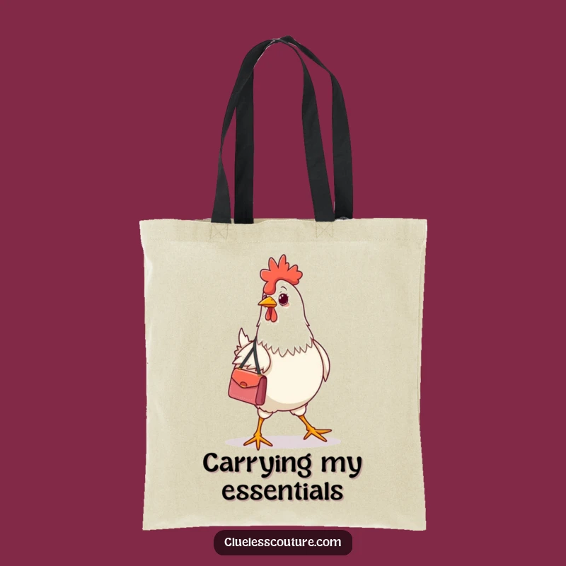 Funny Fashion Chicken Handbag Tote Bag: Carry Your Style with Poultry Panache